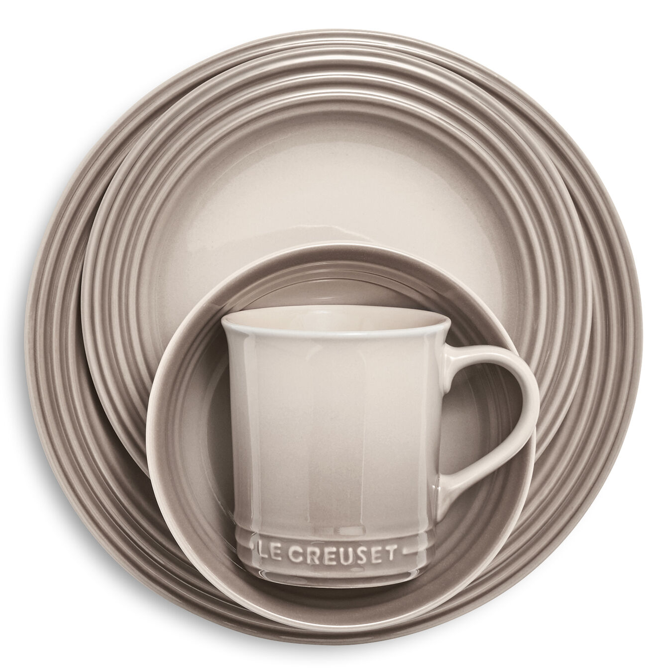 Le Creuset Set of 4 Ramekins Stoneware Nutmeg Le Creuset Set of 4 Ramekins Stoneware Nutmeg